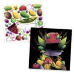 Atelier colaj Manierism Inspired by Arcimboldo, Djeco - imagine 3