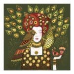 Atelier de razuit Art Nouveau Inspired by Gustave Klimt, Djeco - imagine 3