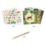 Atelier de transfer Arta naiva Inspired by Le Douanier Rousseau, Djeco - imagine 2