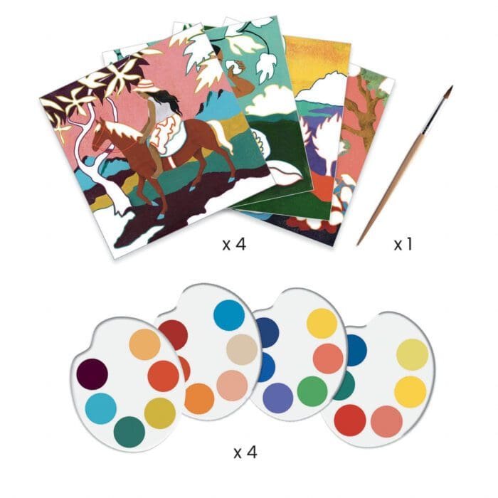 Atelier pictura Post-impresionism Inspired by Paul Gauguin, Djeco - imagine 2