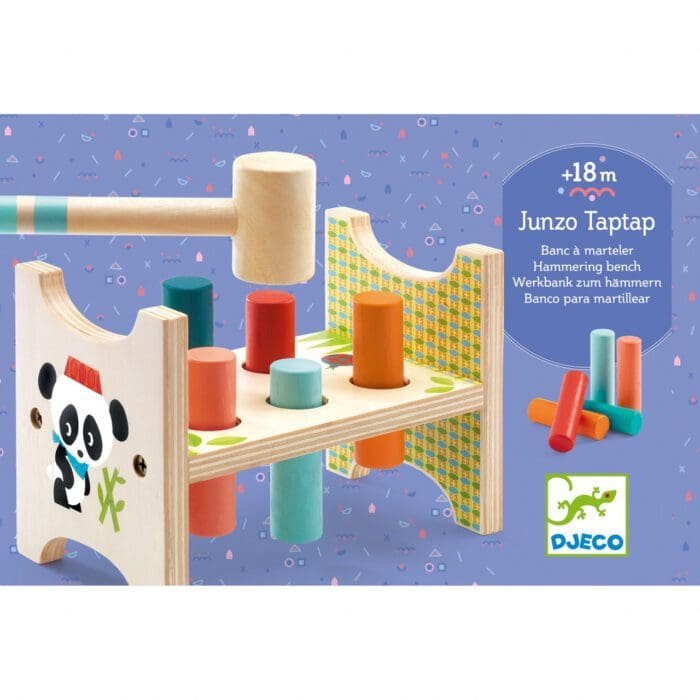 Banc de lucru bebe Taptap, Djeco - imagine 2