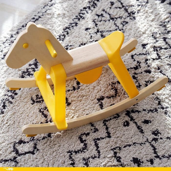 Calut balansoar din lemn, Djeco - imagine 2