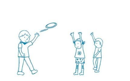 Disc frisbee Erou in zbor, Djeco