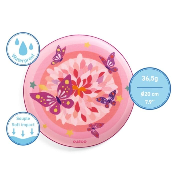 Disc frisbee Fluturi, Djeco - imagine 3