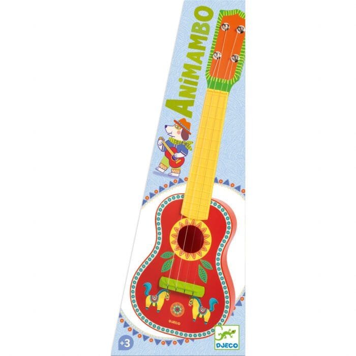 Instrument muzical Ukulele (chitara cu 4 corzi), Djeco - imagine 3