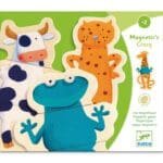 Joc cu magneti Animale amuzante, Djeco - imagine 3