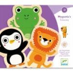 Joc cu magneti Animale prietenoase, Djeco - imagine 3