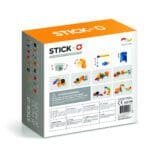 Joc cu magneti Stick-O, Set de construit vehicule, 26 piese