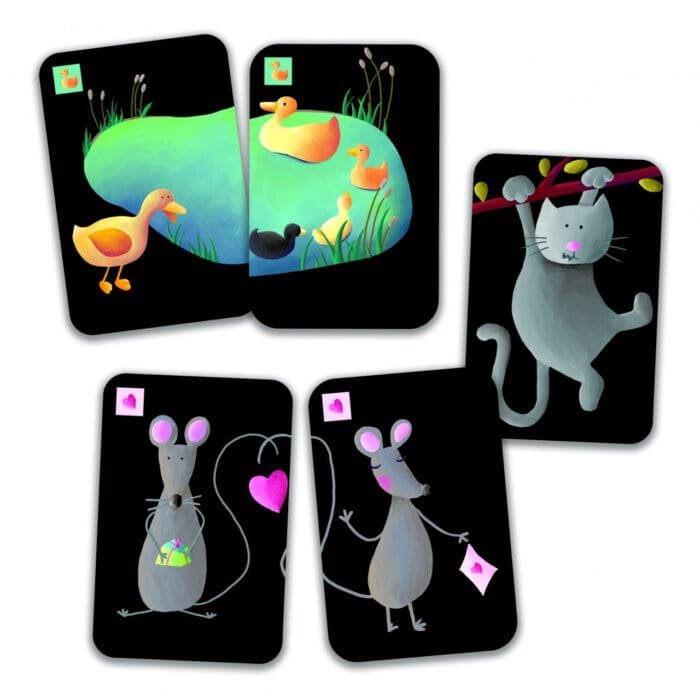 Joc de carti Mistigri, Djeco - imagine 2