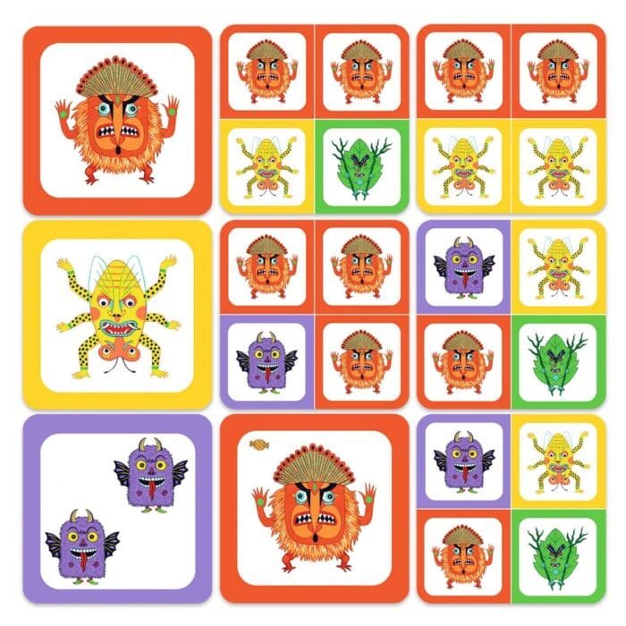 Joc de carti Monstrio, Djeco - imagine 4