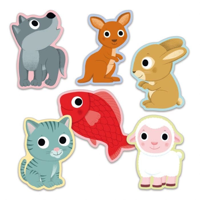 Joc de carti Toddler Little Mime, Djeco - imagine 2