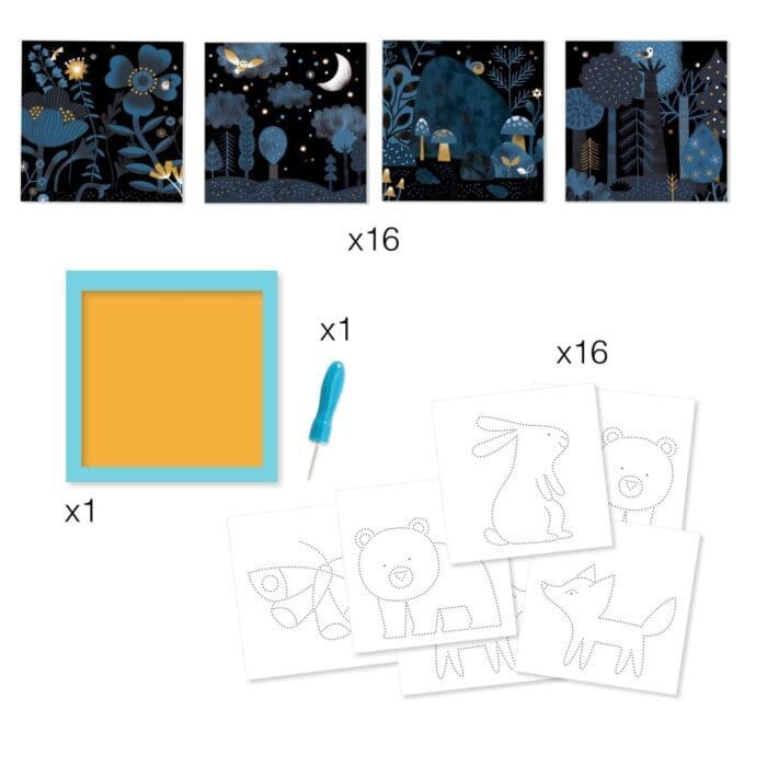 Joc de creatie Dezvaluirea imaginii, Djeco - imagine 3