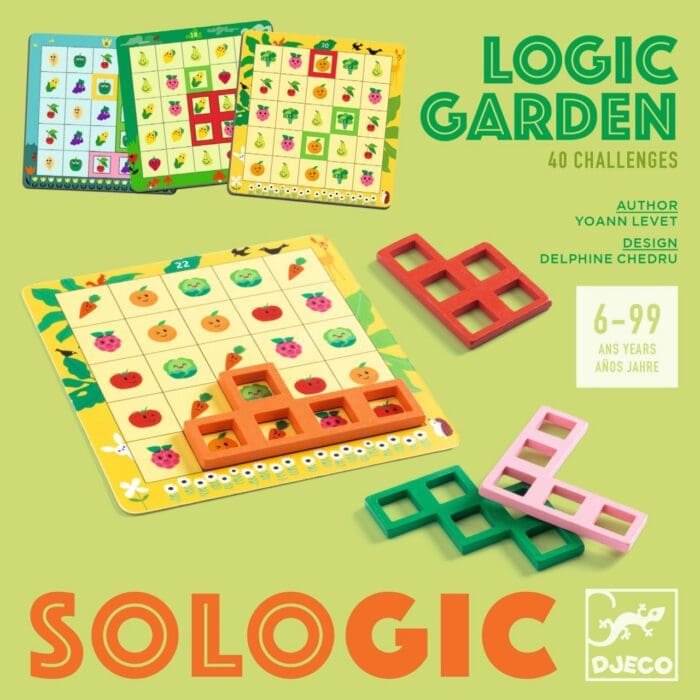 Joc de logica Logic Garden, Djeco - imagine 3