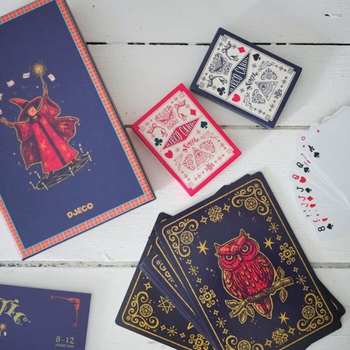 Joc de magie Cartum Magus 20 de trucuri, Djeco - imagine 2