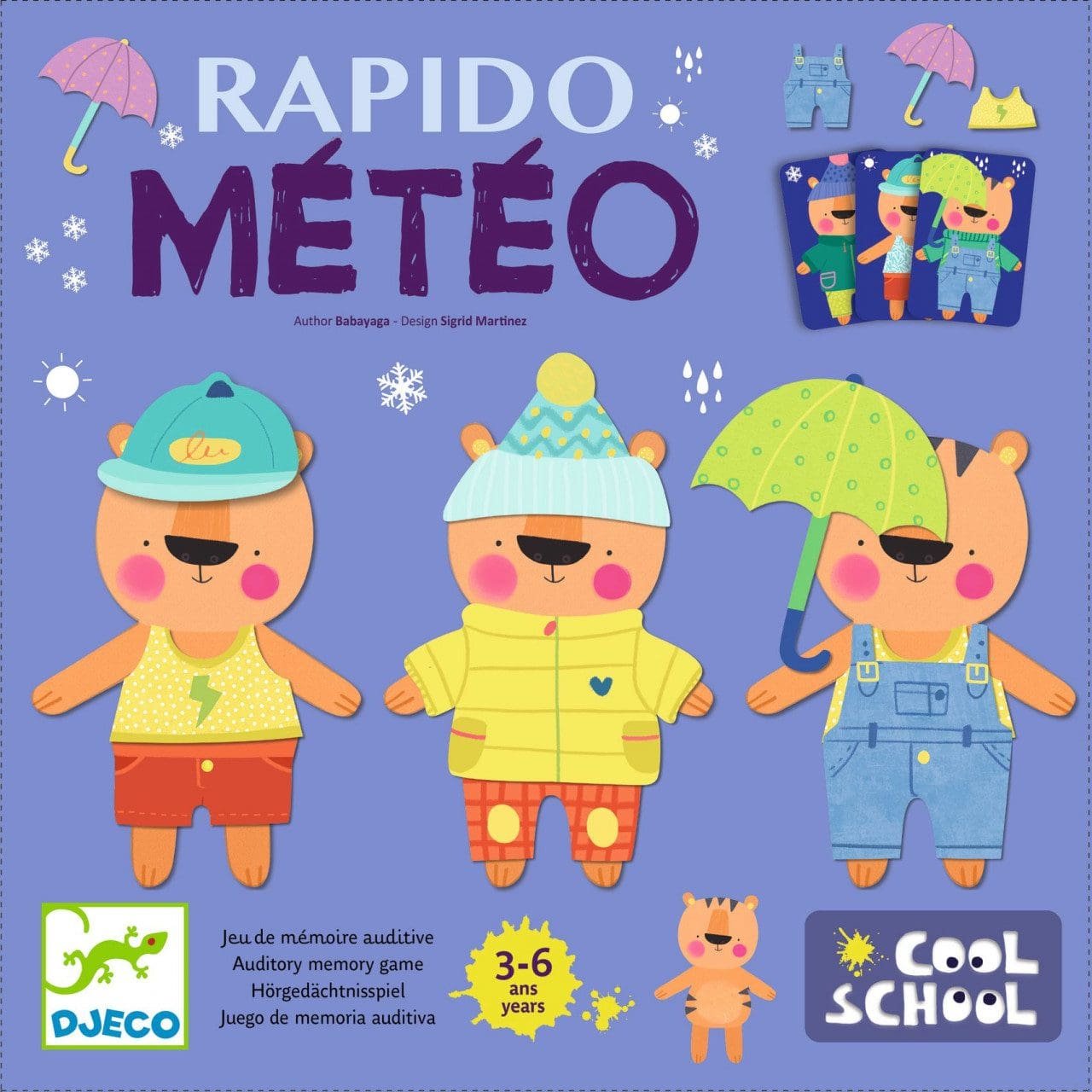 joc-de-memorie-rapido-meteo-djeco8952 Joc de memorie Rapido Meteo, Djeco - imagine 1