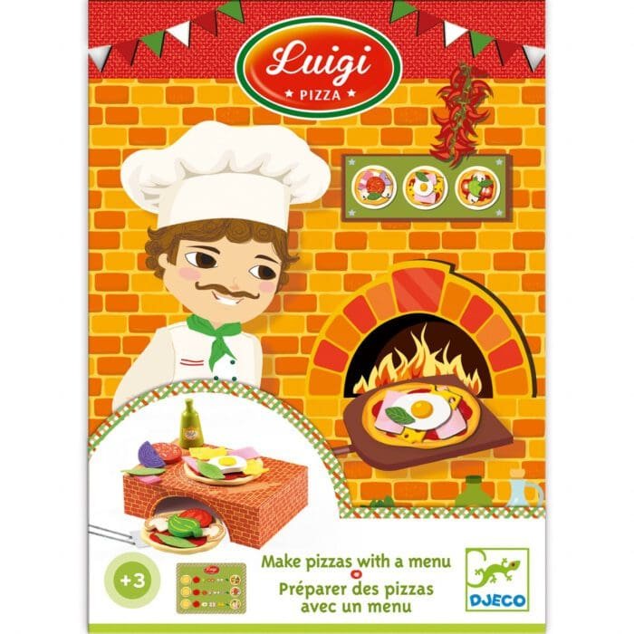 Joc de rol Pizza Luigi, Djeco - imagine 2