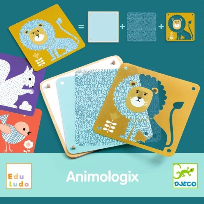 Joc educativ Animologix, Djeco - imagine 3
