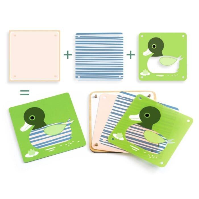 Joc educativ Animologix, Djeco - imagine 4