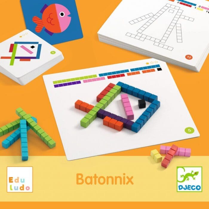 Joc educativ Batonnix, Djeco - imagine 2