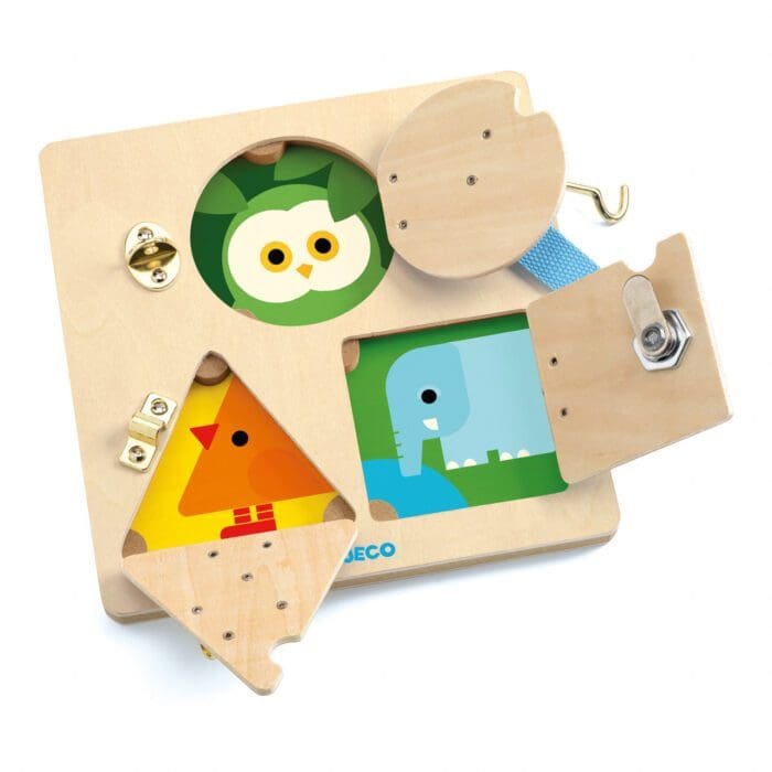 Joc educativ Lock Basic, Djeco - imagine 2