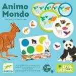 Joc educativ Loto Animo mondo, Djeco - imagine 3