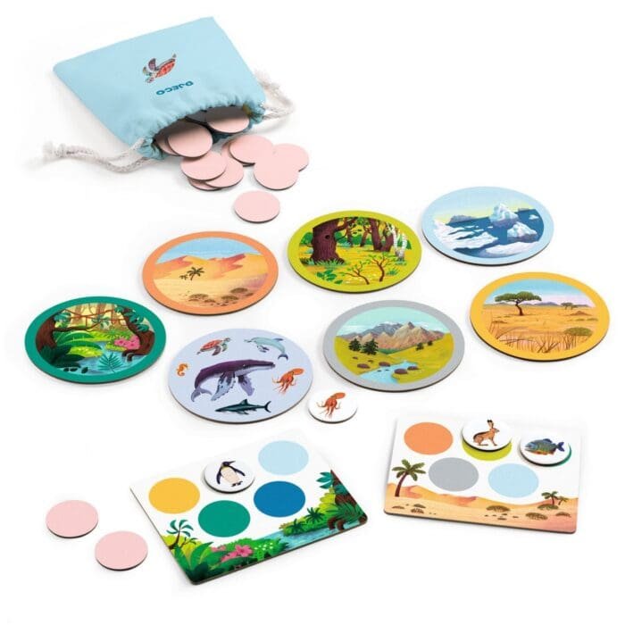 Joc educativ Naturo Mondo, Djeco - imagine 3