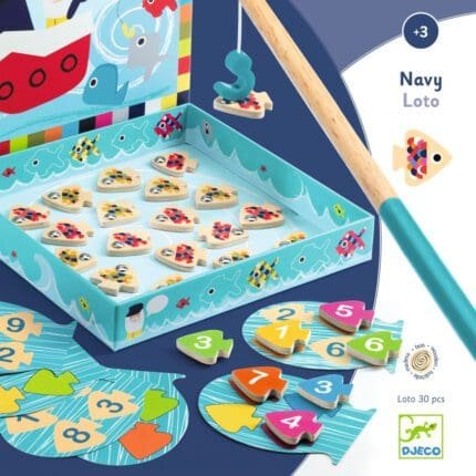 Joc educativ Navy loto, Djeco