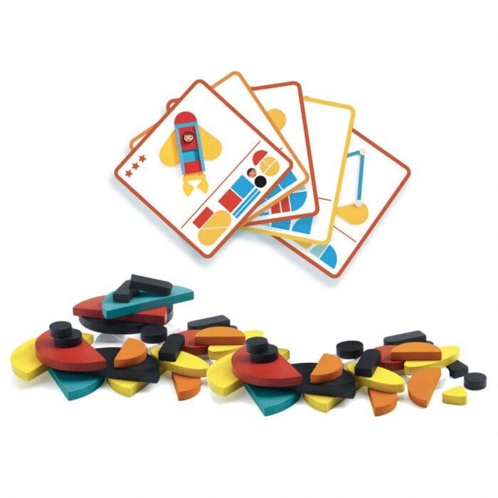 Joc educativ Ze GeoVroom, Djeco - imagine 2