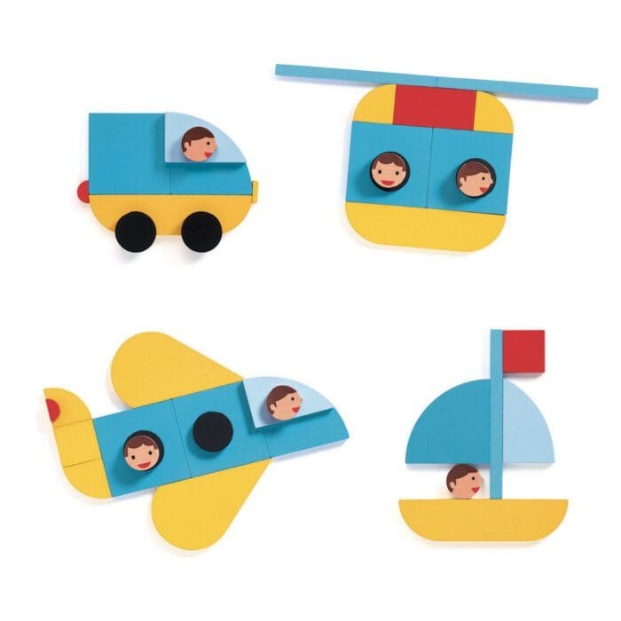 Joc educativ Ze GeoVroom, Djeco - imagine 3