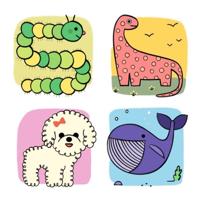 Joc Eduludo Deseneaza pas cu pas Lama & co, Djeco - imagine 4