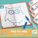 Joc Eduludo Deseneaza pas cu pas Simetrie, Djeco