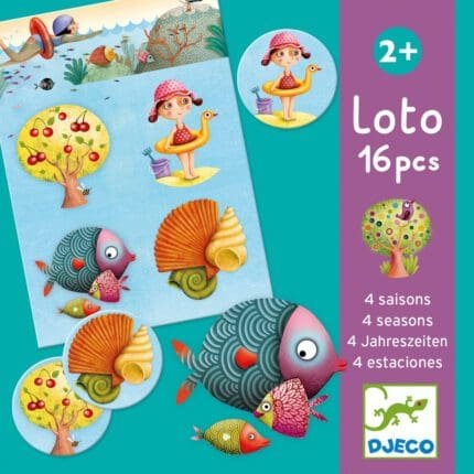 Joc Loto cu anotimpuri, Djeco