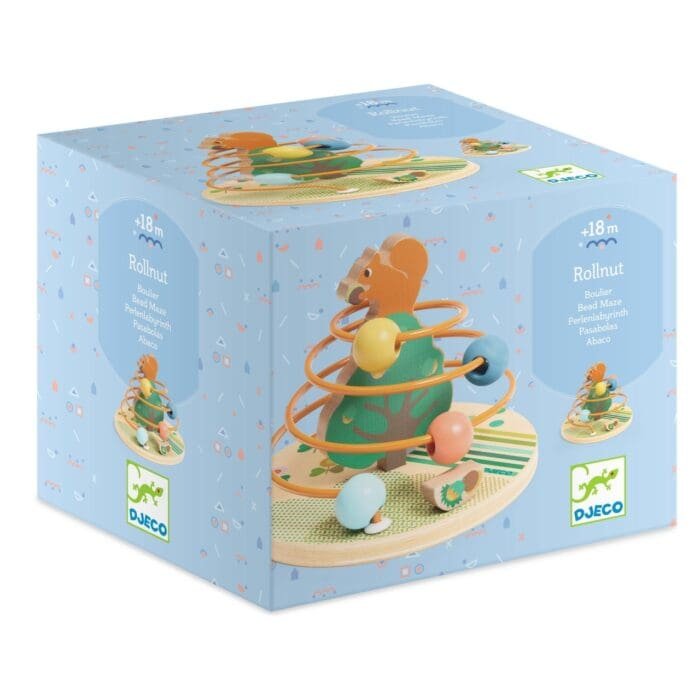 Jucarie bebe RollNut, Djeco - imagine 2