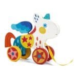 Jucarie de tras Unicorn, Djeco - imagine 3