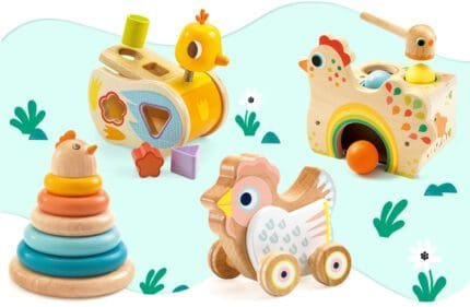 Jucarie Montessori Turn puisor, Djeco