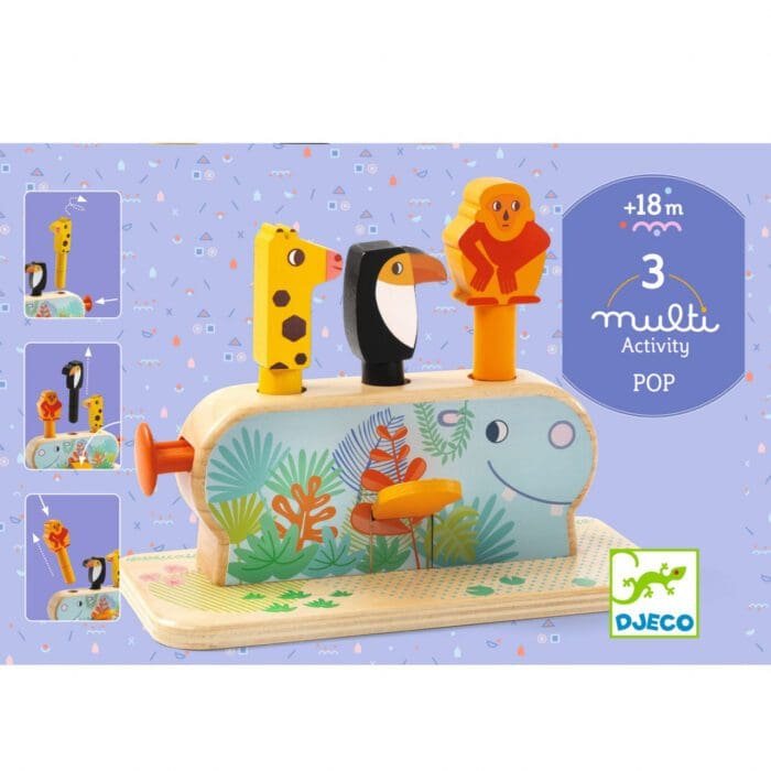 Jucarie pop-up Multi Pop, Djeco - imagine 3
