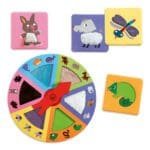 Jucarii educative Tactilo loto, Djeco - imagine 2
