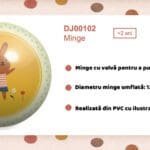 Minge Iepuras si pisicuta, Djeco