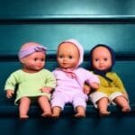 Papusa bebelus Baby Green, Djeco - imagine 3