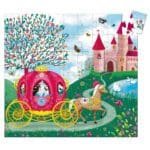 Puzzle Caleasca Elisei, Djeco - imagine 2