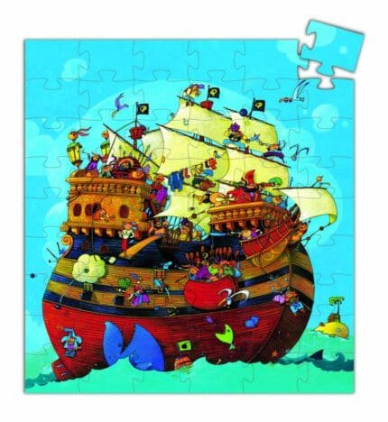 Puzzle Corabia Barbarossa, Djeco