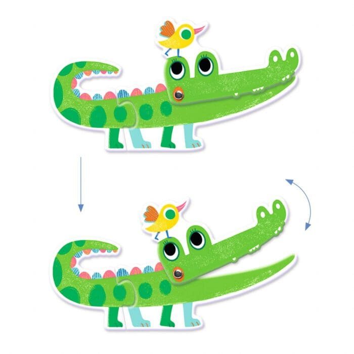 Puzzle duo Articulo Animo, Djeco - imagine 4