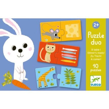 Puzzle duo La masa, Djeco