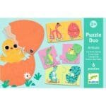 Puzzle duo Puiul din ou, Djeco - imagine 4