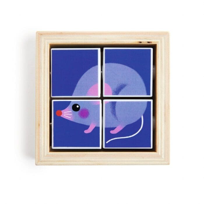 Puzzle forme rotative Tournibist, Djeco - imagine 2