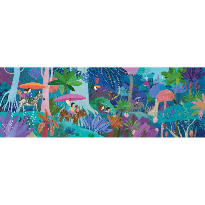 Puzzle galerie Plimbarea copiilor, Djeco - imagine 3