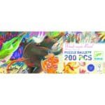 Puzzle galerie Trupa muzicala din padure, Djeco - imagine 3