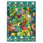 Puzzle gigant Aventuri in padure, Djeco - imagine 4