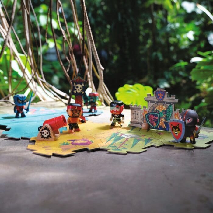 Puzzle gigant Batalia, Djeco - imagine 3