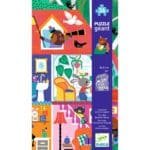 Puzzle gigant Casa micilor prieteni, Djeco - imagine 2